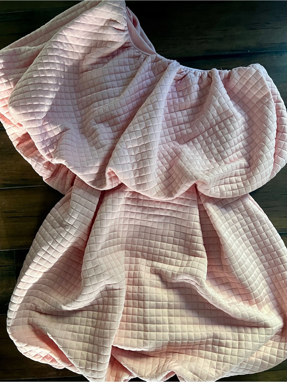 NWT - ASOS DESIGN Pink One Shoulder Bubble Dress - Size 0 - Picture 4 of 9